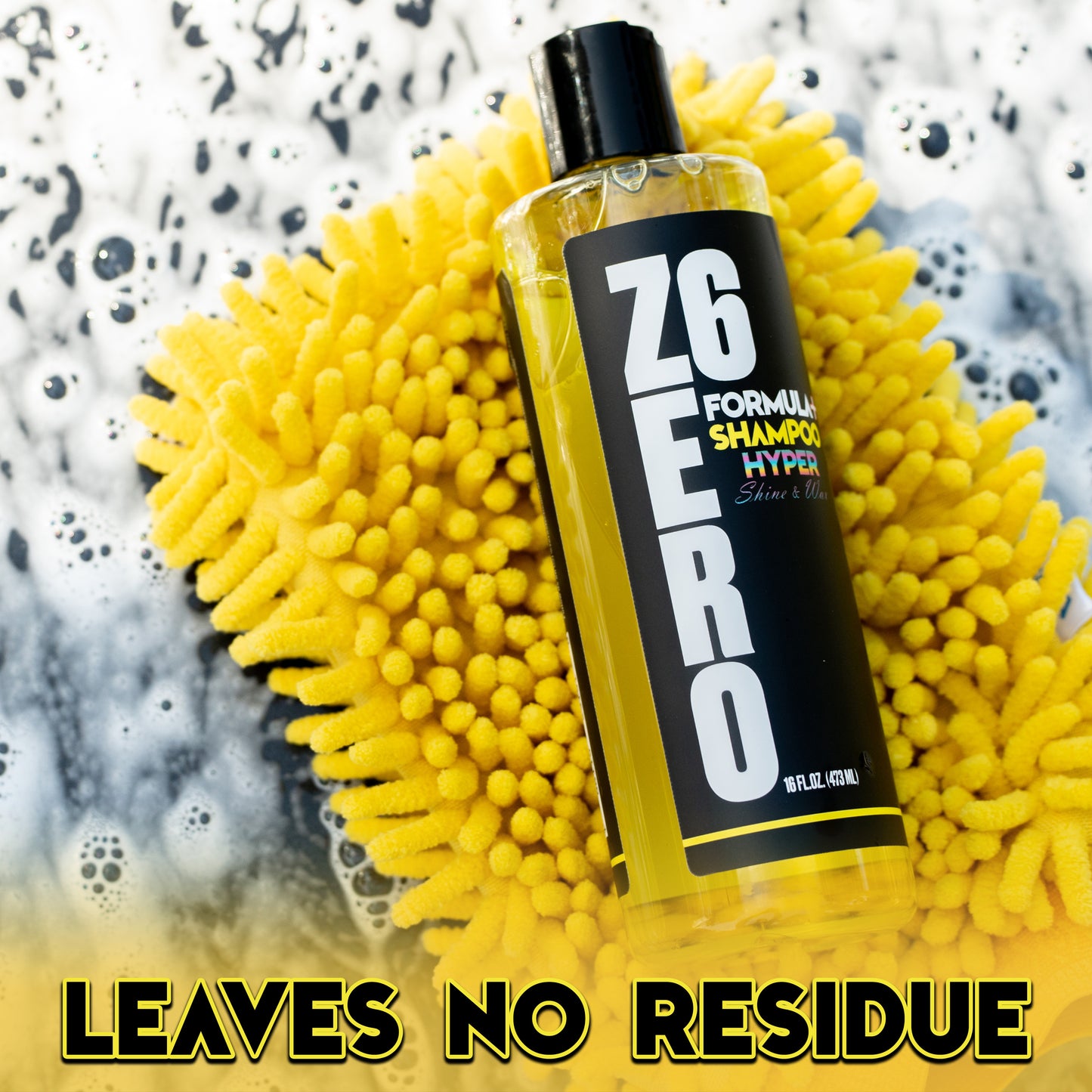 Hyper Shine & Wax Shampoo 16 OZ.