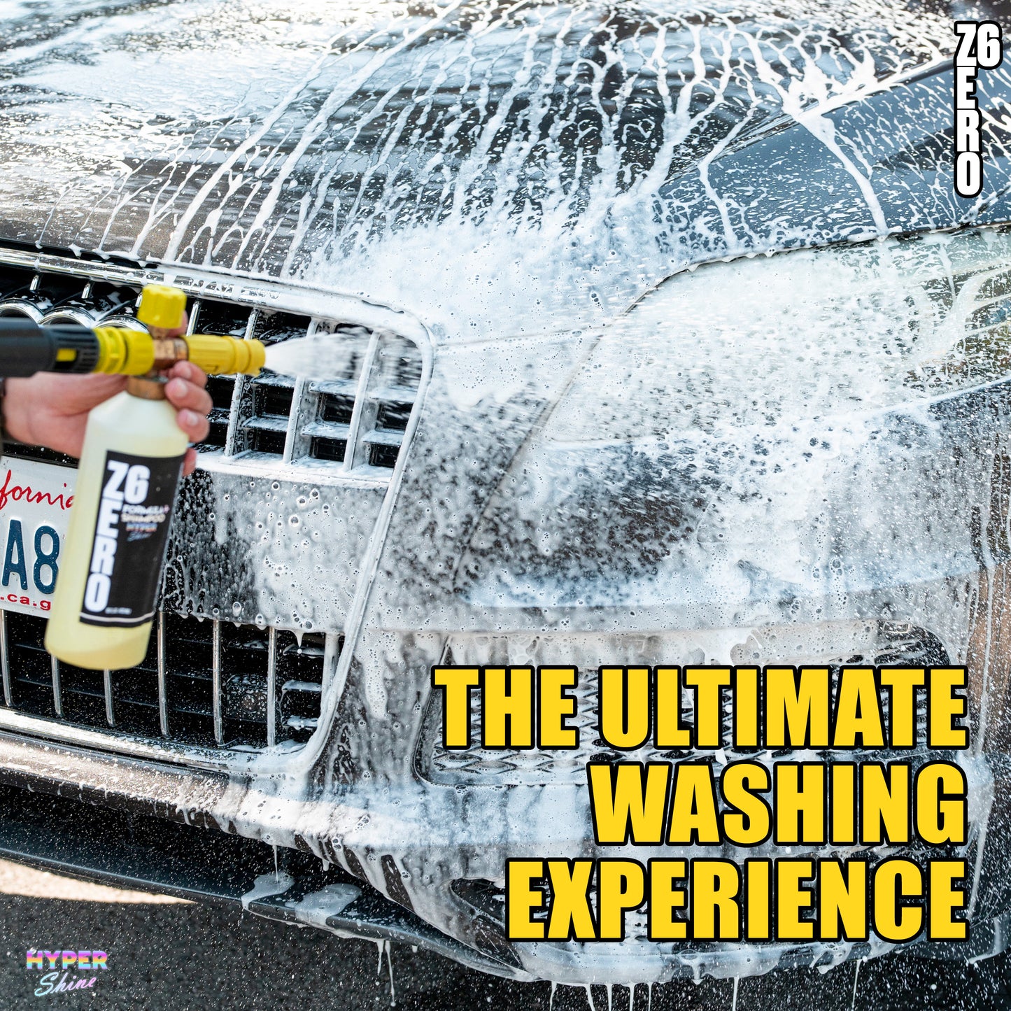 Hyper Shine & Wax Shampoo 16 OZ.