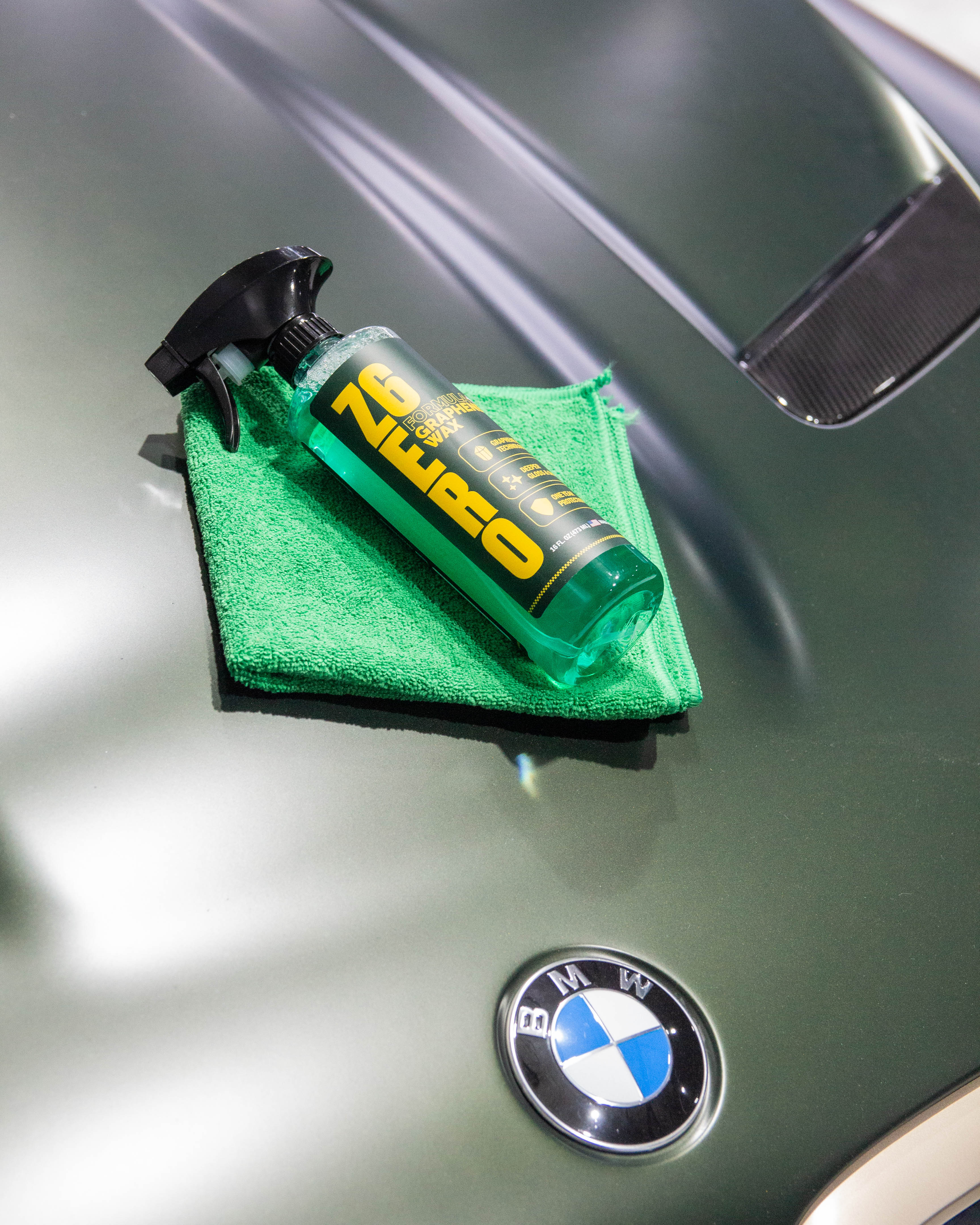 The Future of Car Care  ZER06 Graphene Spray Wax