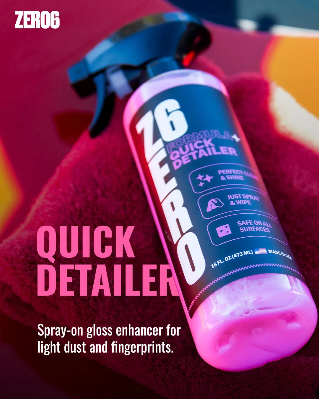 Detailer Sprayer Quick Detailer Spray – ZER06