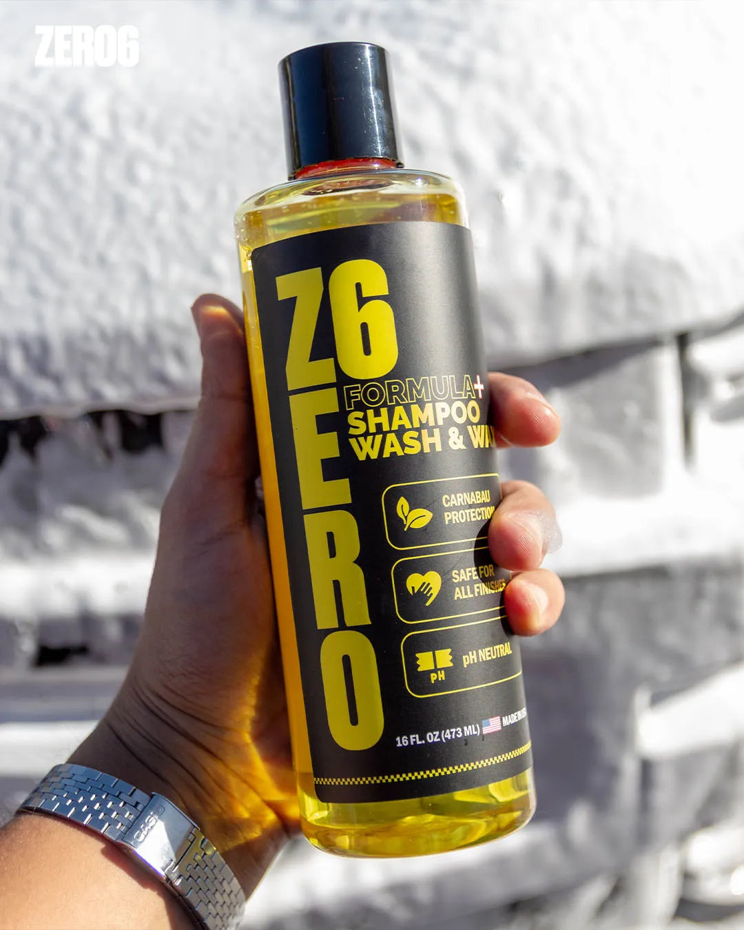 Wash & Wax Shampoo – ZER06 Wash & Wax Shampoo – ZER06