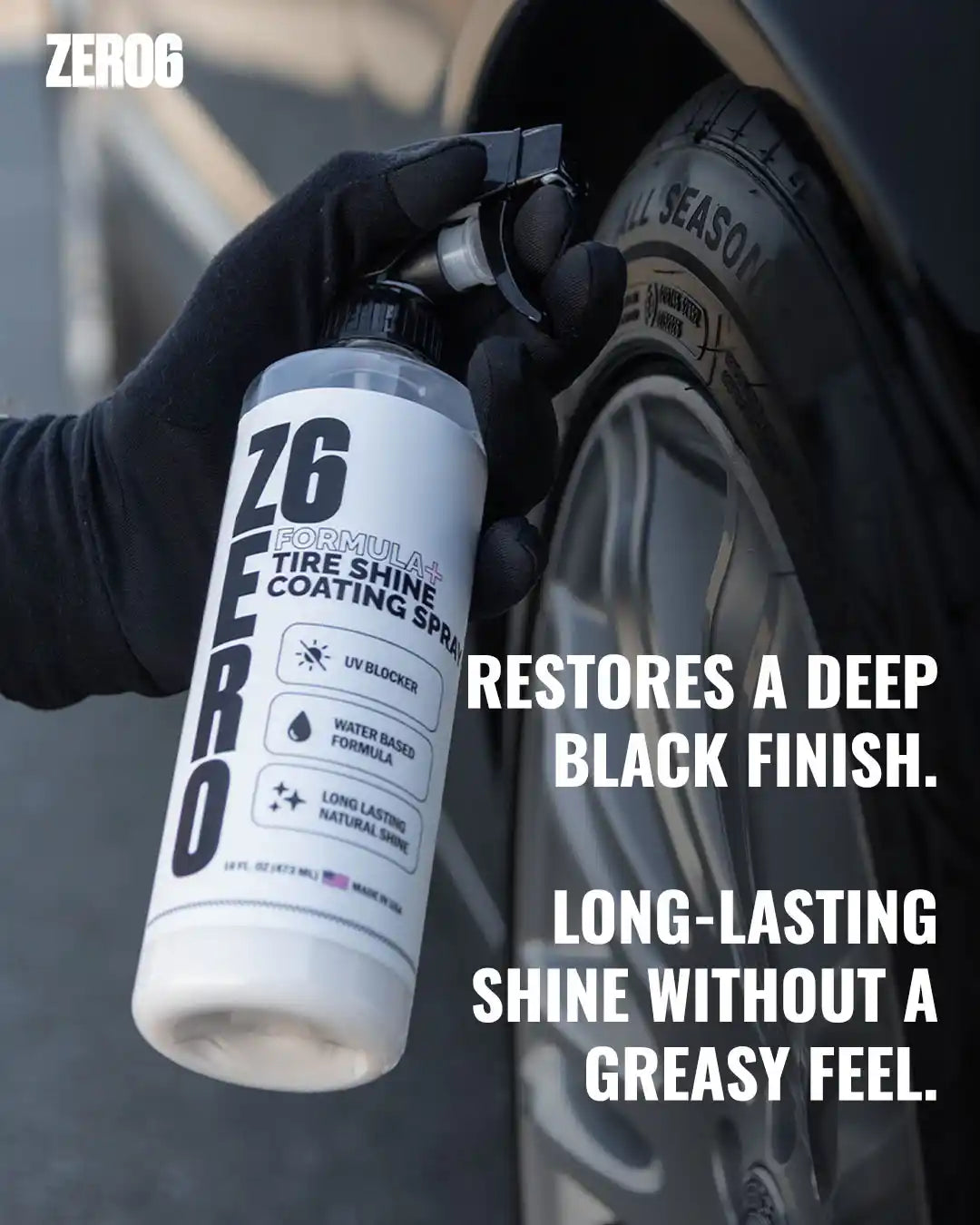 Tire Shine Coating Spray