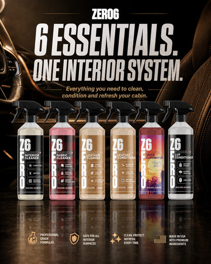 ZER06 Interior Care Kit | 6-Piece Complete Cabin Care Bundle