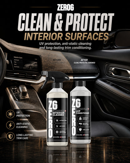ZER06 Interior Care Kit | 6-Piece Complete Cabin Care Bundle