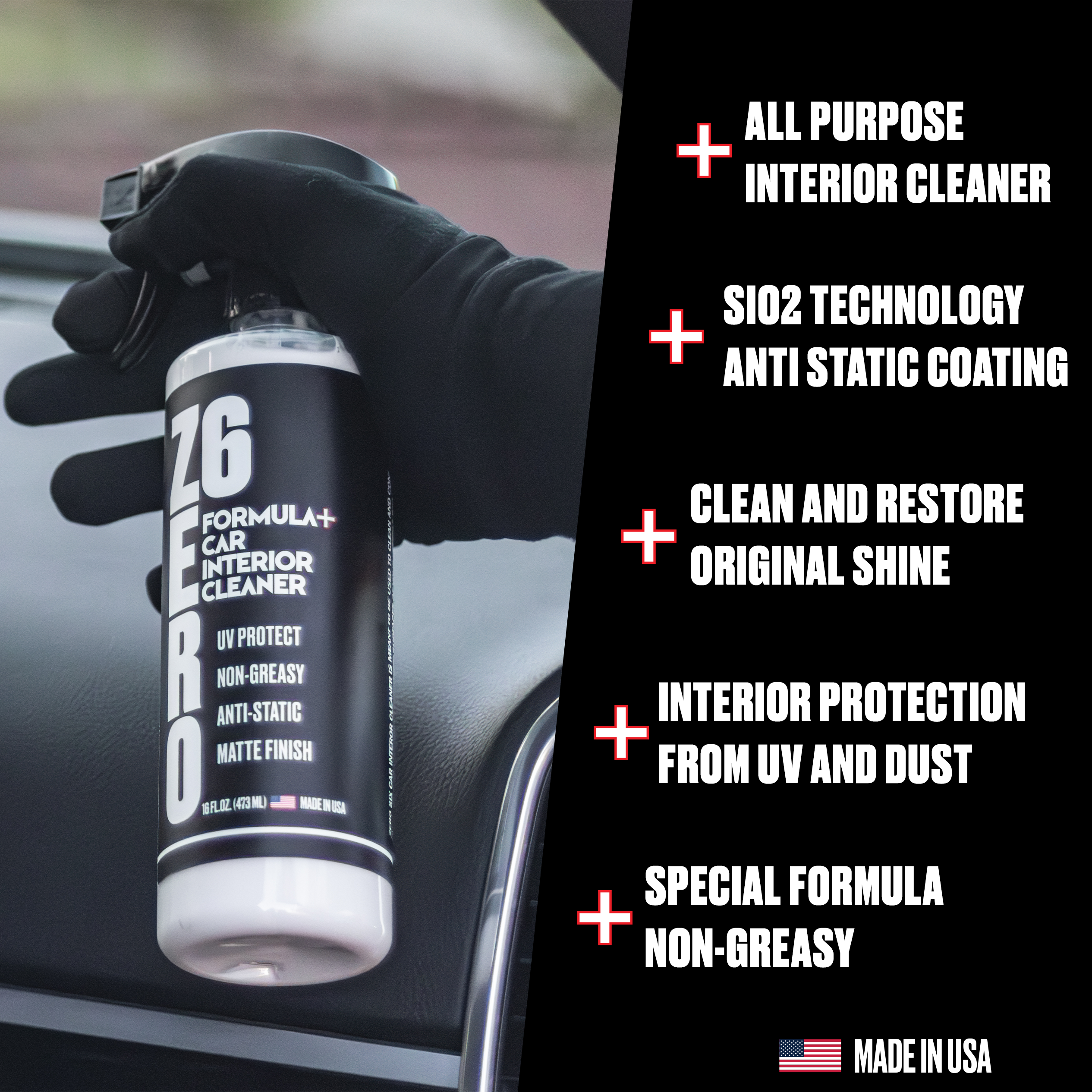 Car Interior Cleaner 16 OZ. – Zero Six Chemicals