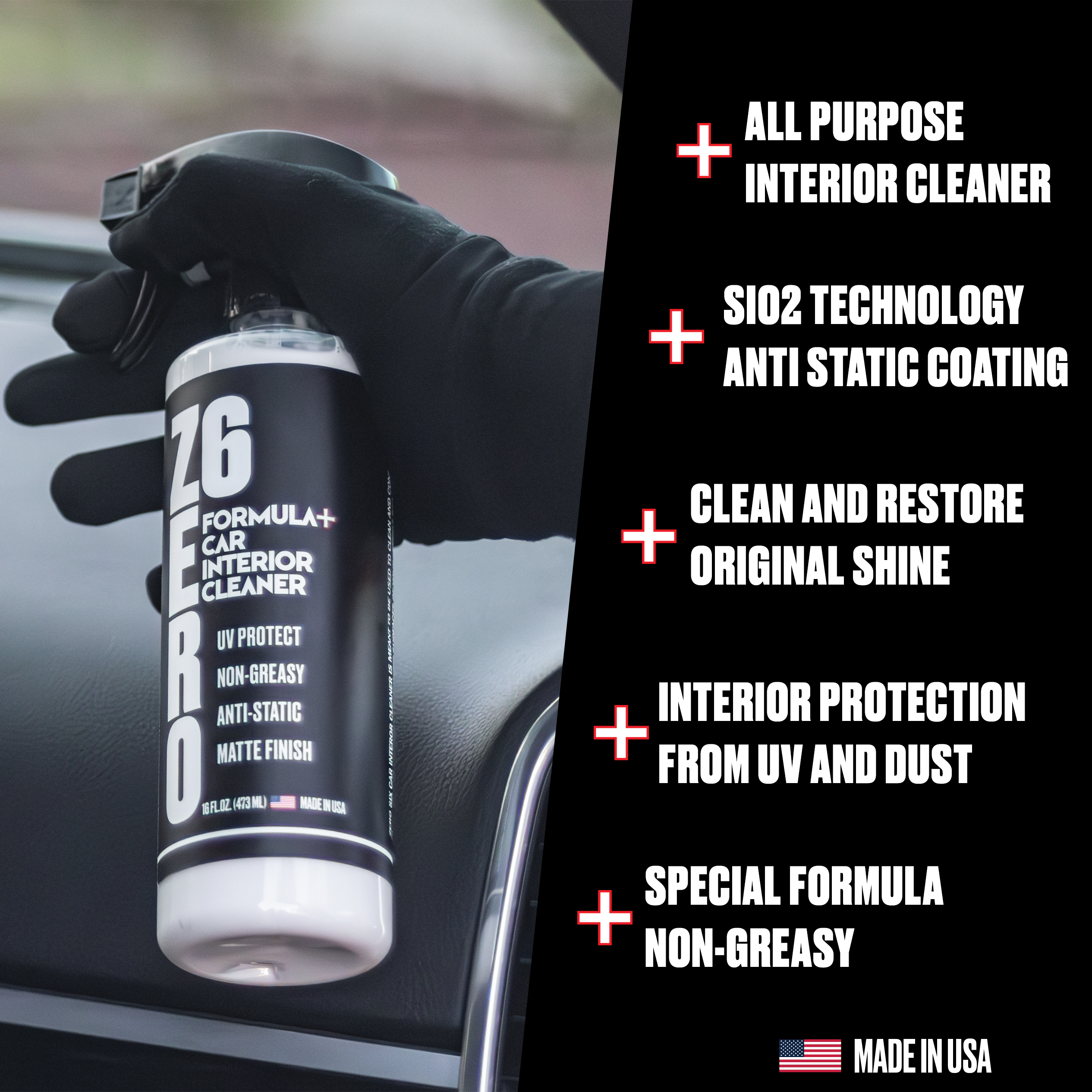 Ceramic Car Interior Cleaner 16 OZ.