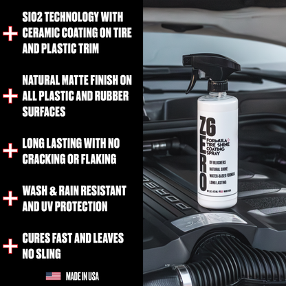 Tire Shine Coating Spray 16 OZ.