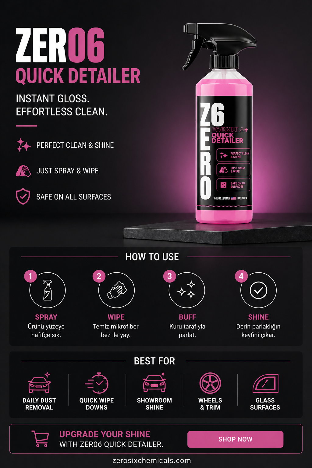 Quick Detailer Spray
